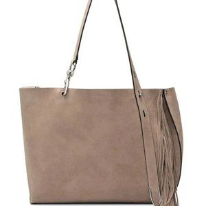 Rebecca Minkoff	Stella Large Tote With Fringe Tan